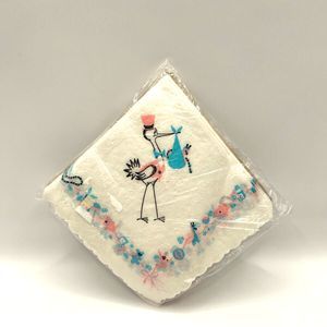 Vintage Gibson Stork Baby Shower Party Cocktail Napkins 25 Pk Sealed